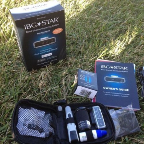 Ibgstar Kit Lecteur De Glycémie Compatible Iphone Et Ipod