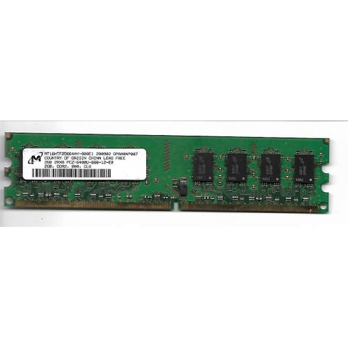 Micron 2GB DDR2 800MHz PC2-6400 MT16HTF25664AY-800E1 