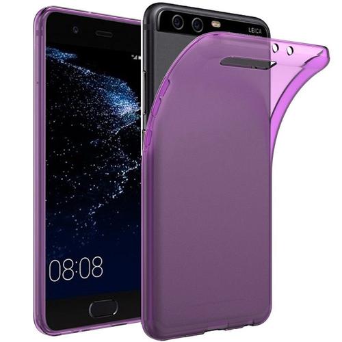 Housse Huawei P10 Plus, Etui Housse Coque De Protection Ultra Fine Silicone Tpu Gel Pour Huawei P10 Plus (Jelly - Rose)