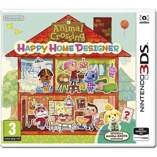 3ds Pal+Australia It/Esp/Eng/Fr/De Animal Crossing: Happy Home Designer