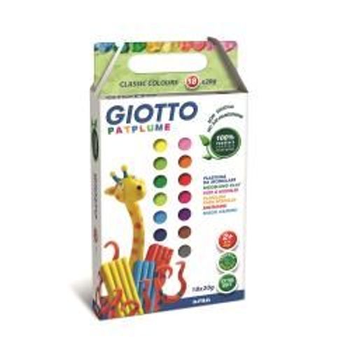 Giotto Giotto - 18 Pains Pâte À Modeler Végétale - 20gr