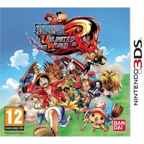 3ds Pal+Australia It/Esp/Eng/Fr/De One Piece Unlimited World Red