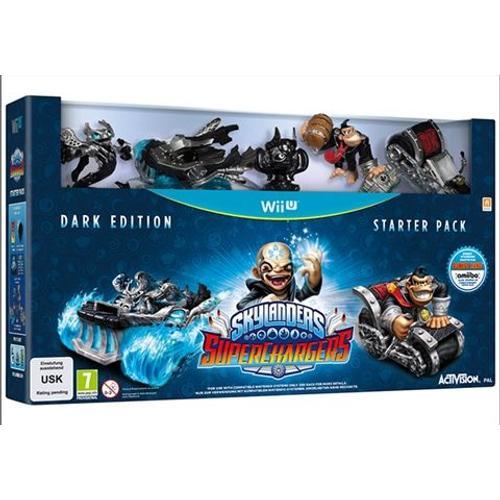 Pal Wii U Skylanders Superchargers Starter Pack Dark Ed English/Espanol/It/Fr/De