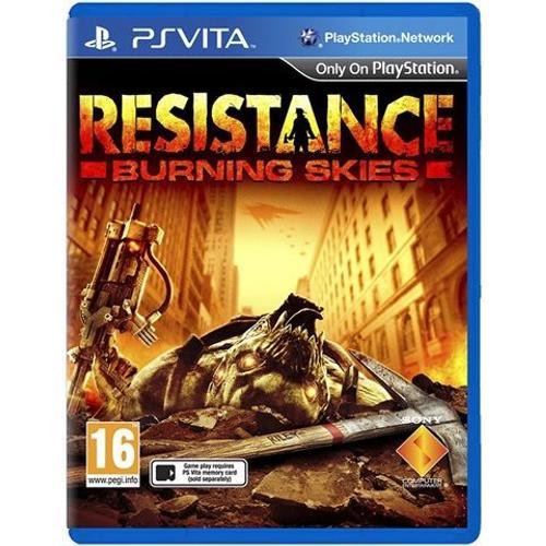 Ps Vita Playstation Region Free Resistance: Burning Skies