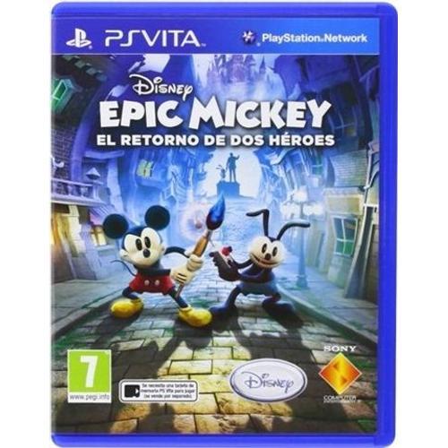 Ps Vita Playstation Region Free Epic Mickey 2: El Retorno De Dos Heroes