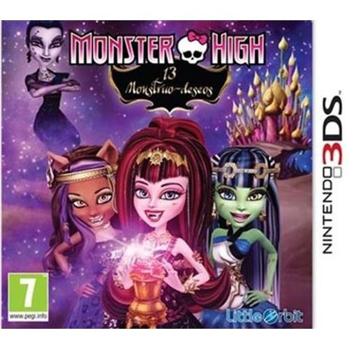 3ds Pal+Australia It/Esp/Eng/Fr/De Monster High: 13 Deseos