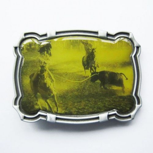 Boucle De Ceinture Paysage Country Rodeo Western Cow Boy