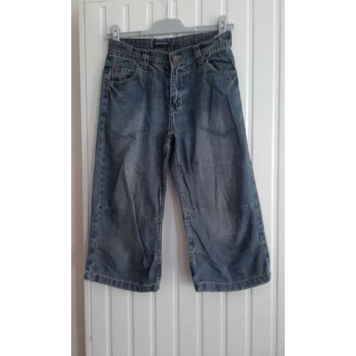 Pantacourt Sidewalk Jean Garçon 12 Ans Bleu