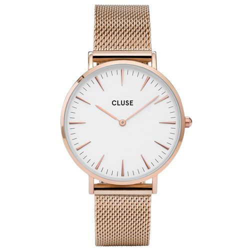 Cluse La Bohème Mesh Rose Gold/White Cl18112