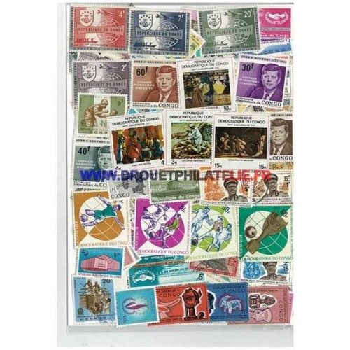 Congo Belge Avant 1961 - 300 Timbres Differents Obliteres