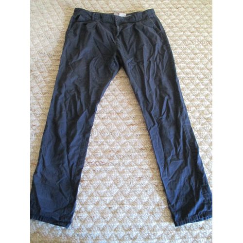 Pantalon Camaïeu Taille 40 Bleu Marine