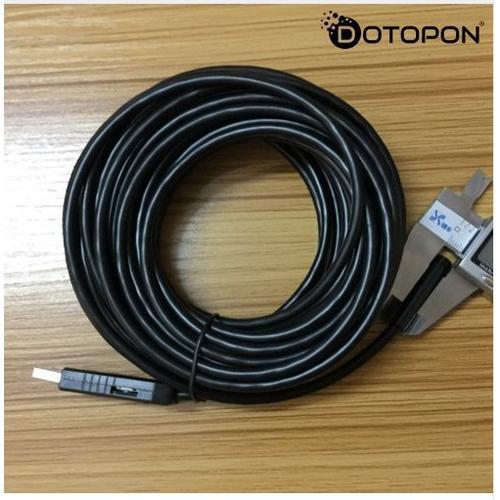 Caméra HD USB Endoscope 6 Led Endoscope P67 Étanche avec Câble Rigide 2 M 5.5mm Dotopon