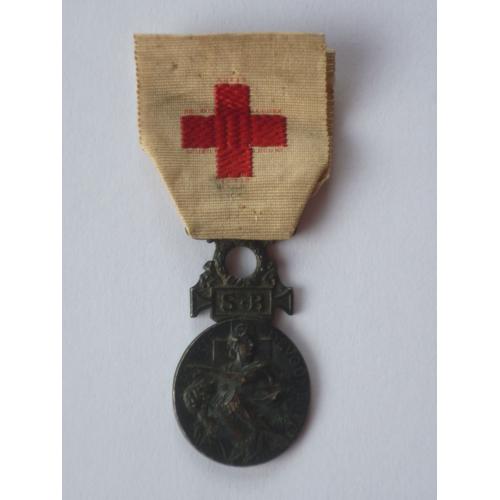 Médaille Croix Rouge France 1866