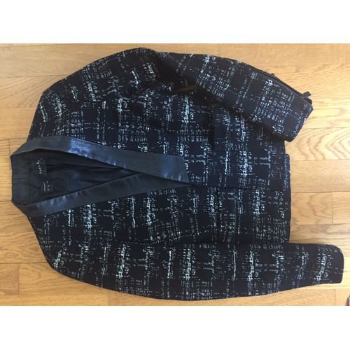 Veste Zara Blazer Polyester M Noir