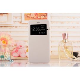 Coque Case Etui A Rabat Samsung Galaxy A5 Blanc White S View Fenêtre Window