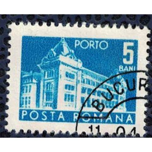 Roumanie 1967 Oblitéré Used Architecture Bureau De Poste Su