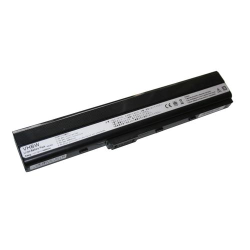 vhbw Li-Ion batterie 4400mAh (11.1V) pour ordinateur PC Asus P42JC, P52, P52-Serie, P52F comme A32-K52, A31-B53, A31-K42 etc.