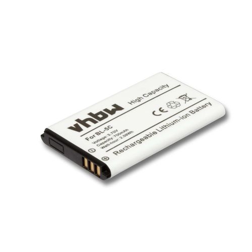 Batterie Adaptée Pour Nokia 100, 101, 106 Dual Sim Comme Bl-5c