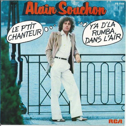 Pochette Du 45 T Vinyle De Alain Souchon "Y'a D'la Rumba Dans L'air". 1977. Rca