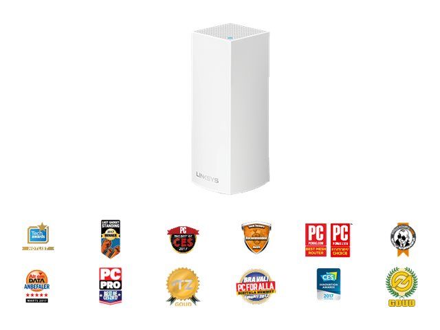 Linksys VELOP Solution Wi-Fi Multiroom WHW0301 - - routeur sans fil - - Wi-Fi 5 - Tri-bande