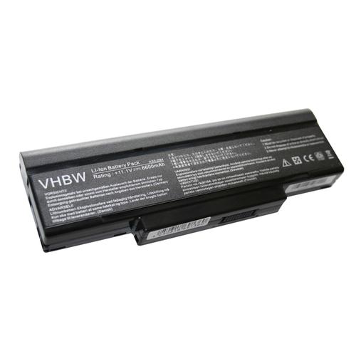 batterie vhbw Li-Ion 6600mAh (11.1V) noire pour ordinateur portable NEC Versa M370, P570