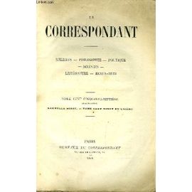 Le Correspondant Tome 121
