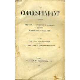 Le Correspondant Tome 30 A 33