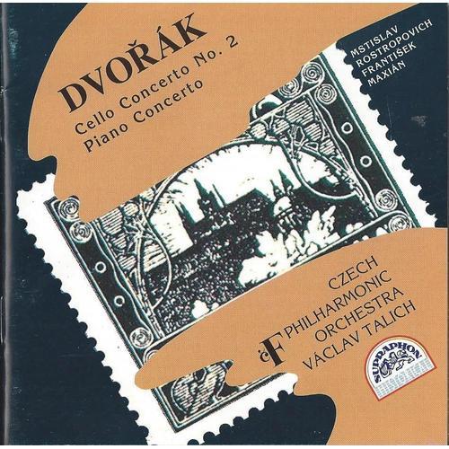 Dvorak Concerto For Cello And Orchestra No. 2 Op. 104 & Concerto For Piano And Orchestra Op. 33