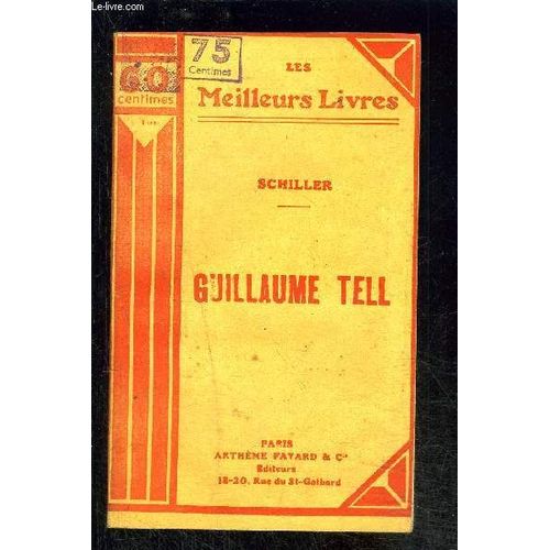 Guillaume Tell- Tragédie En Cinq Actes