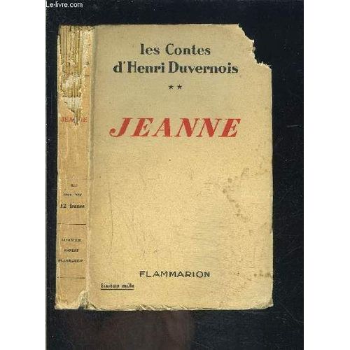 Jeanne / Les Contes D Henri Duvernois 2