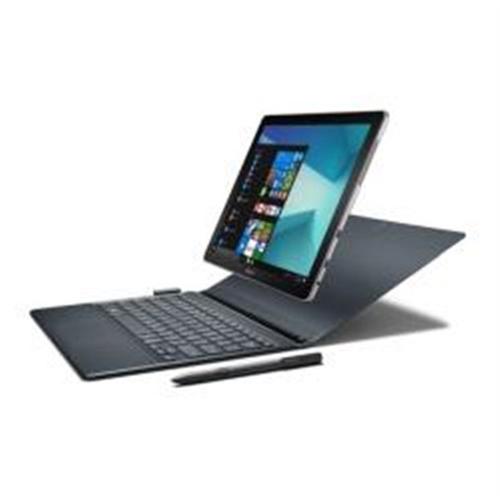 Samsung Galaxy Book - Tablette - avec clavier détachable - Core m3 7Y30 /  2.6 GHz - Windows 10 Home - 4 Go RAM - 64 Go SSD - 10.6 écran tactile 1920  x 1280 (Full HD) - HD Graphics 615 - Wi-Fi