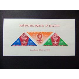 Haiti 1962 Eradication Du Paludisme Yvert 18 A Mnh