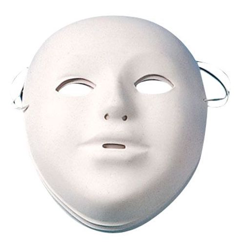 Masque Visage À Peindre (Lot De 5)