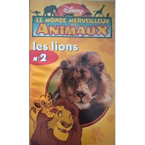 Le Monde Merveilleux Des Animaux - Numéro 2 - Les Lions - Disney