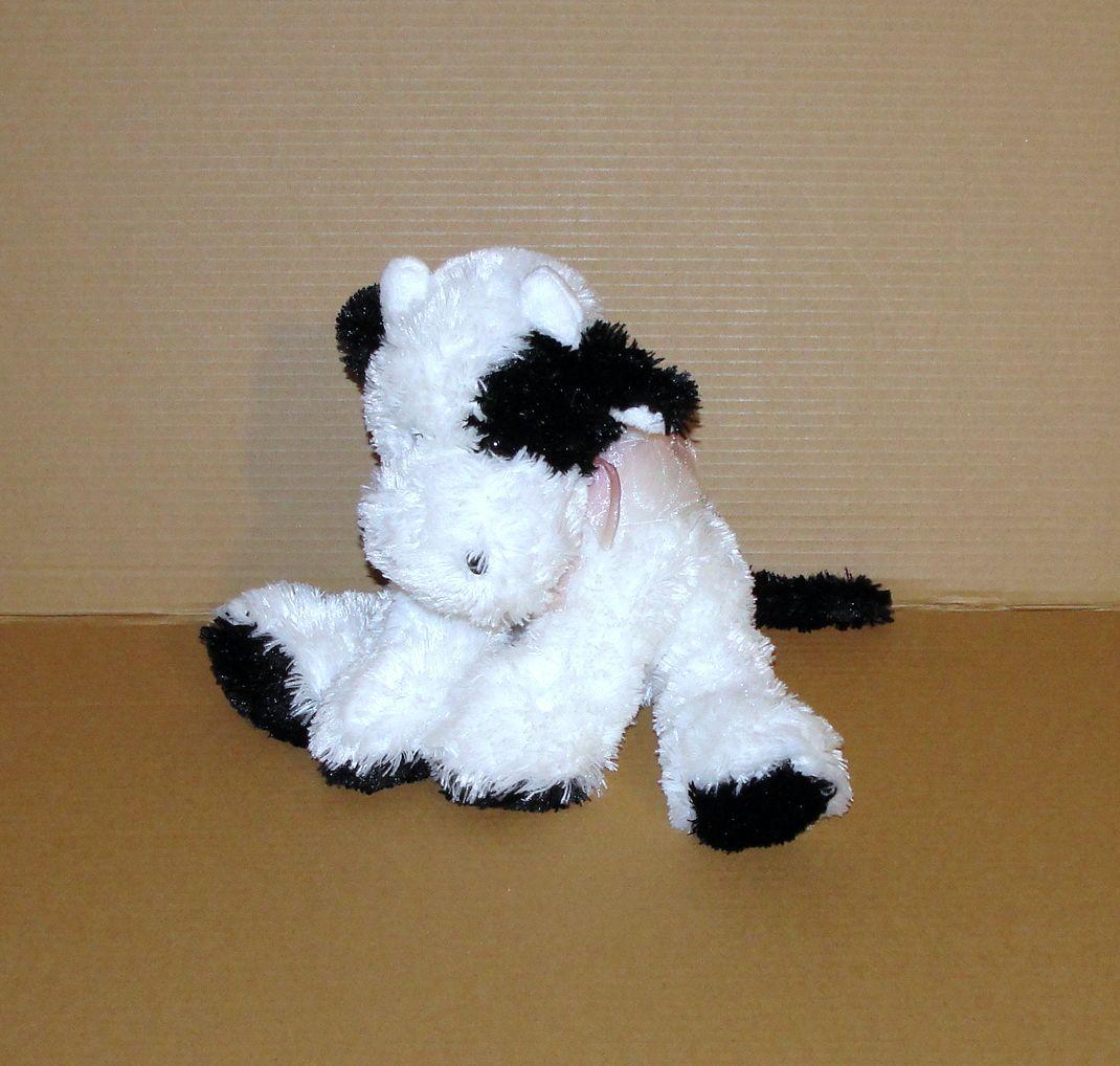 Doudou vache noir et blanc on sale