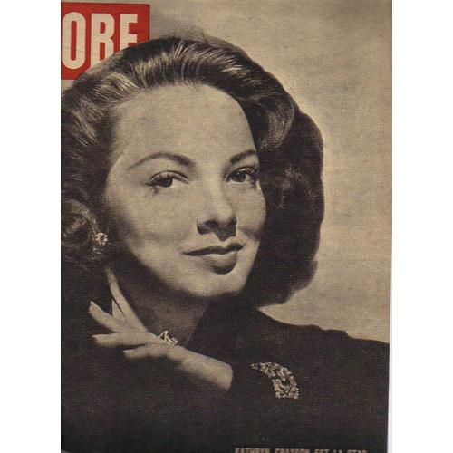 Globe / Kathryn Grayson / Etats-Unis 1945 Periode Post-Guerre 39/45 / N° Double 40 41