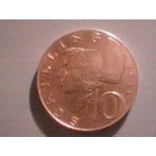 Autriche = Pièce De 10 Schilling , Année 1958, En Argent