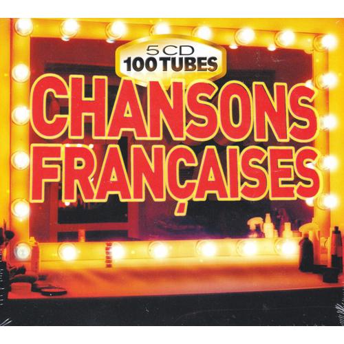 100 Tubes - Chansons Françaises - 5 Cd - Belle - Les Mots Bleus - Emmanuelle - Aline - Coeur De Loup - Danse - Macumba - 100 Titres