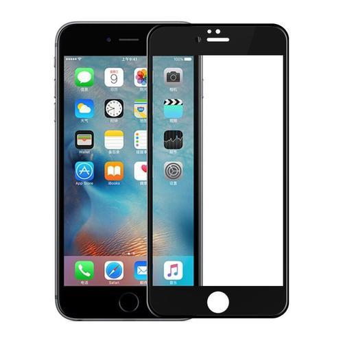 Vitre Verre Trempé 3d Iphone 6 / 6s Noir - Film Protection Ecran