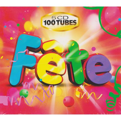 100 Tubes Fête - 5 Cd - Les Démons De Minuit - Nuit De Folie - Paris Latino - Dream - Cotton Eye Joe - Samba De Janeiro - Tequila - Volare - La Bamba - Petit Bisou - La Chenille - Du Rhum Des Femmes