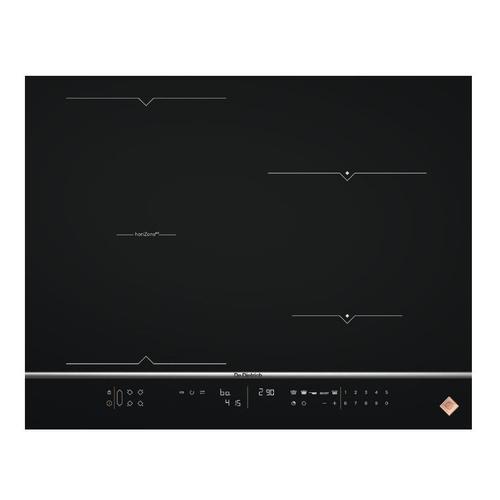 De Dietrich DPI7686XP - Table de cuisson à induction - 4 plaques de cuisson - Niche - largeur : 56 cm - profondeur : 49 cm - noir