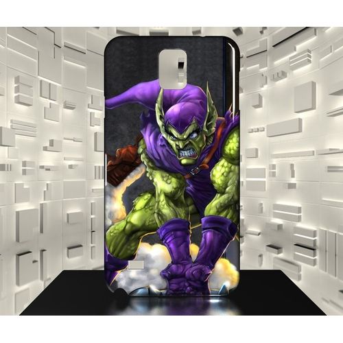 Coque Galaxy Note 4 Bouffon Vert Green Goblin Comics 03