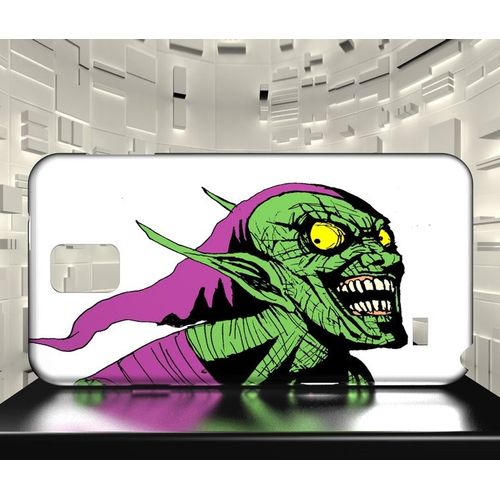 Coque Galaxy Note 4 Bouffon Vert Green Goblin Comics 04