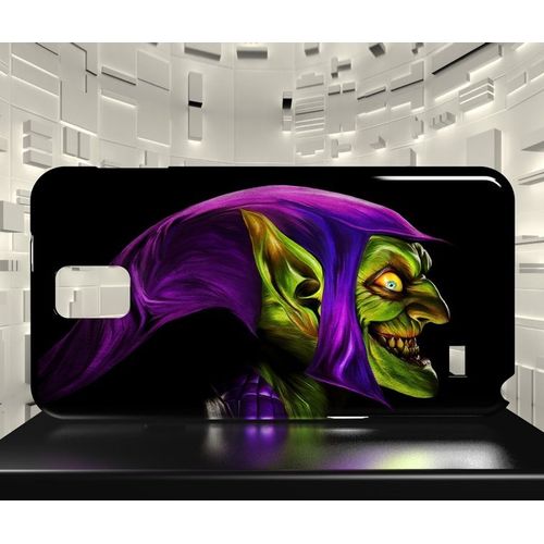 Coque Galaxy Note 4 Bouffon Vert Green Goblin Comics 05