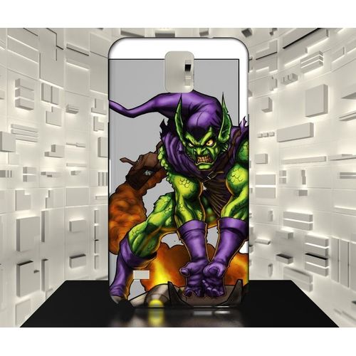Coque Galaxy Note 4 Bouffon Vert Green Goblin Comics 07