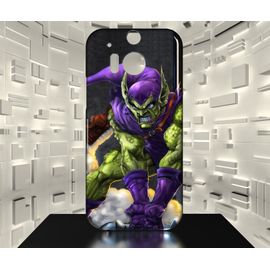 Coque Htc One M8 Bouffon Vert Green Goblin Comics 03