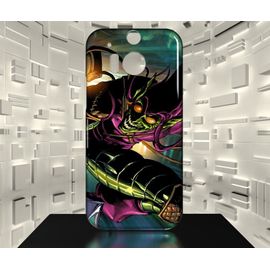 Coque Htc One M8 Bouffon Vert Green Goblin Comics 06