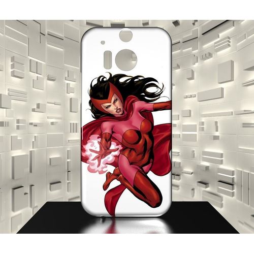 Coque Htc One M8 Sorciere Rouge Scarlet Witch Avengers Comics 05