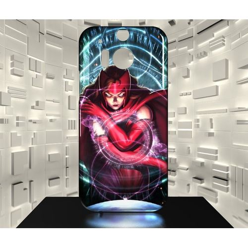 Coque Htc One M8 Sorciere Rouge Scarlet Witch Avengers Comics 06