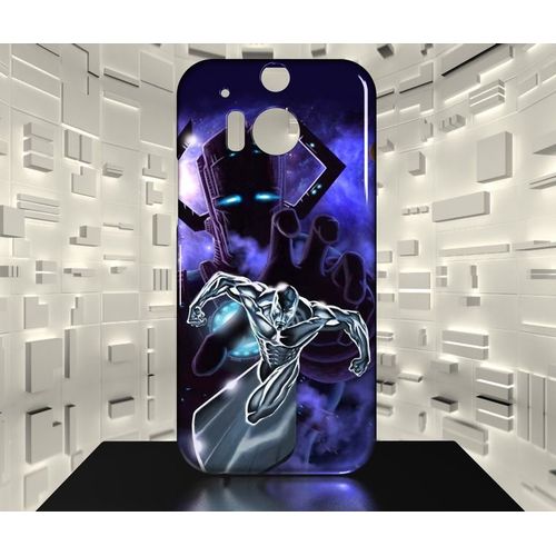 Coque Htc One M8 Le Surfer D Argent Silver Surfer Comics 04